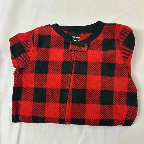 Carter's - NWT - long sleeve footed fleece sleeper/pajamas. Size 2T - Picture 5 of 5